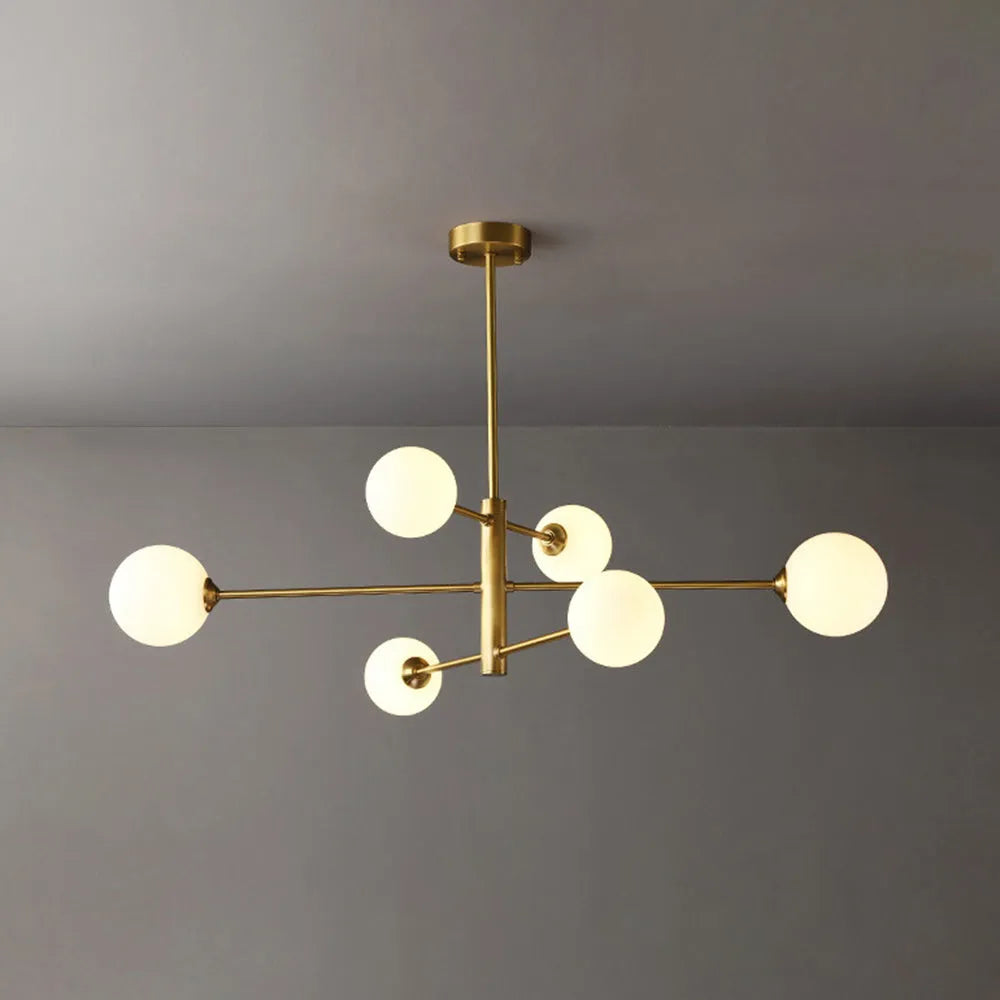 Valentina Modern Glass Shade Pendant Light, Copper/Black - Lamp Copper