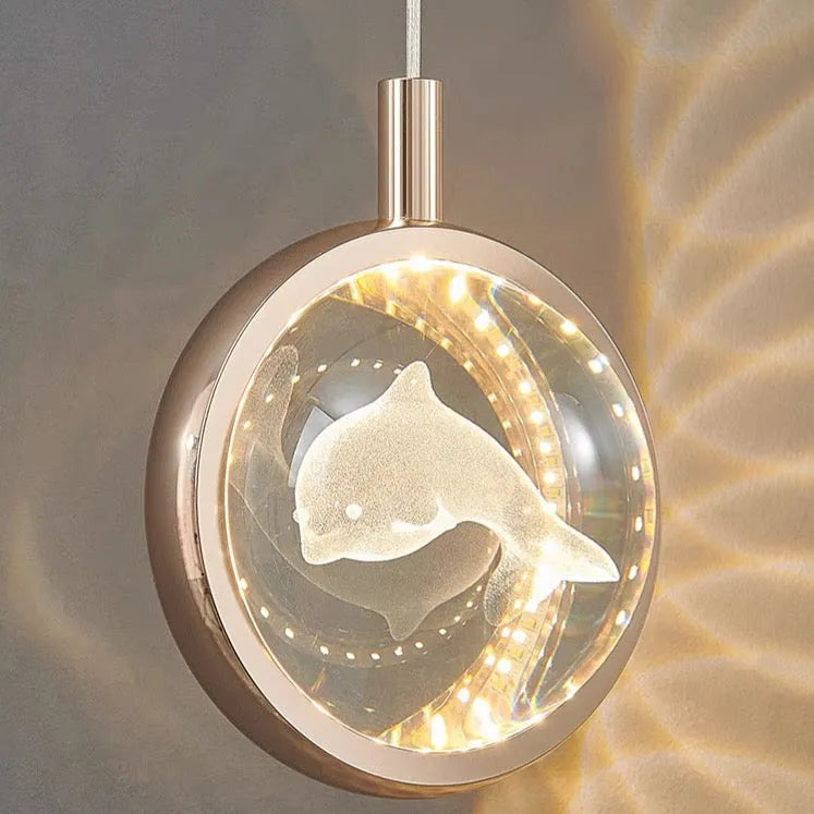 Kristy Morden Spherical Metal Pendant Light, Gold - Lamp Copper