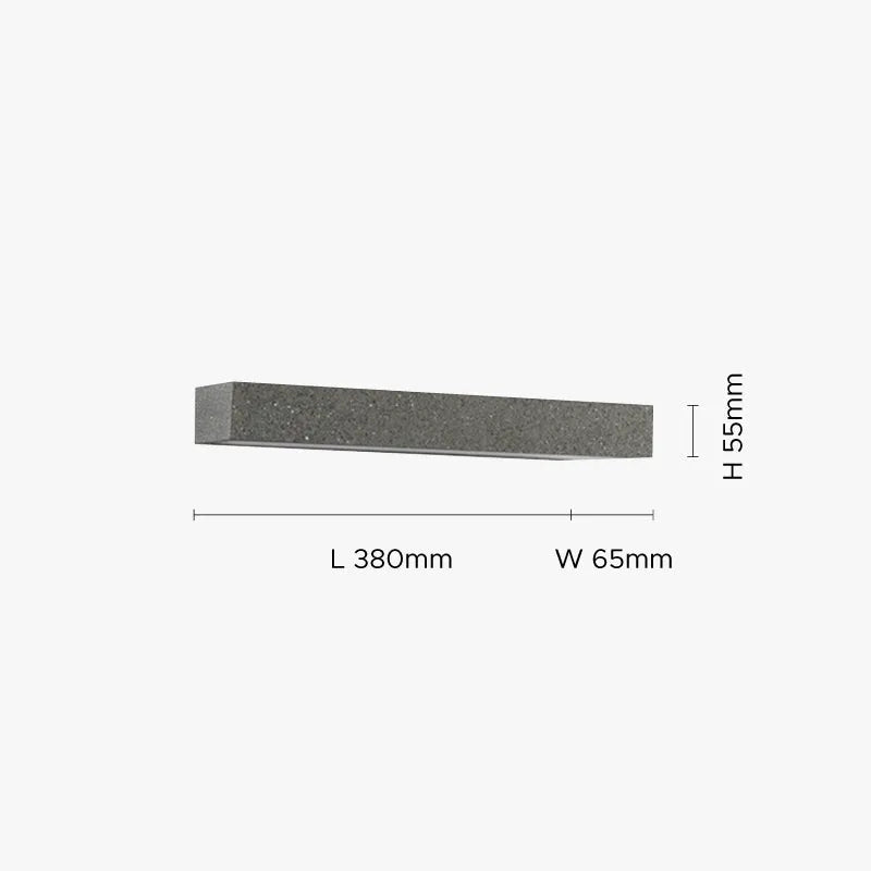 Fyra LED Outdoor Wall Lamp, Black & White - Lamp Copper