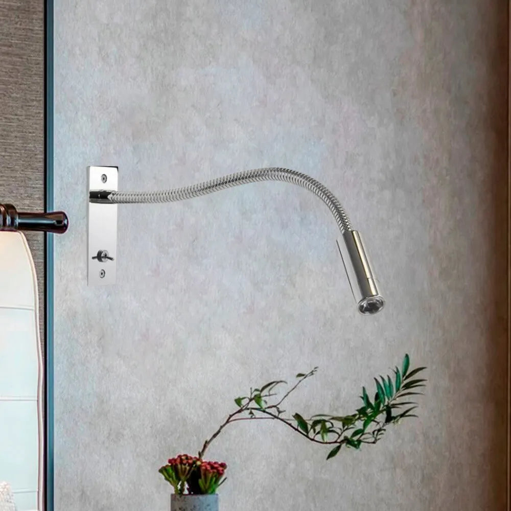 Vynex Minimalist Reading Adjustable Spotlight Wall Lamp - Lamp Copper