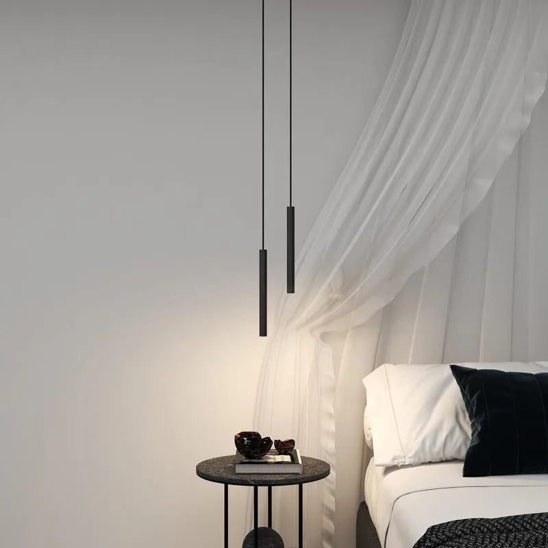 Filo Linear Pendant Light - Lamp Copper
