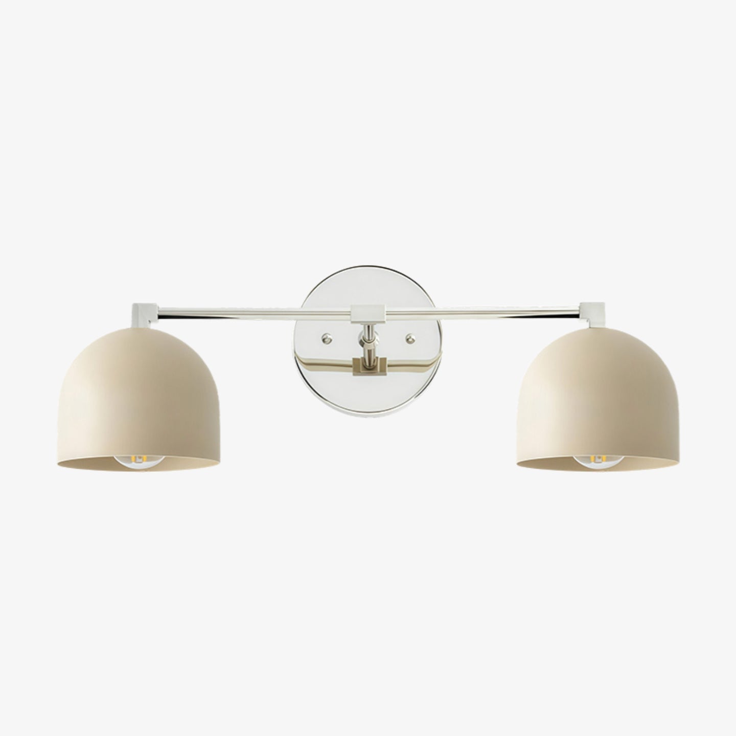 Chroma Dome Brass Wall Sconce Modern Bathroom