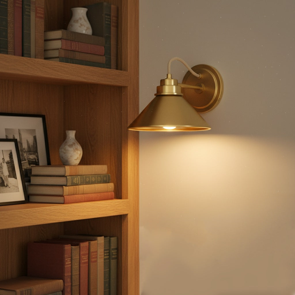 Grange Wall Lamp Metal&Glass