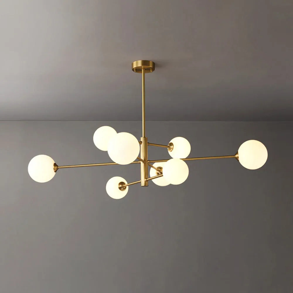 Valentina Modern Glass Shade Pendant Light, Copper/Black - Lamp Copper