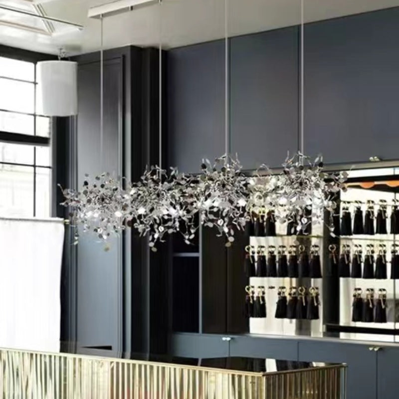Olivia Artsy Classy Cluster Fireworks Pendant Light, Stainless steel - Lamp Copper
