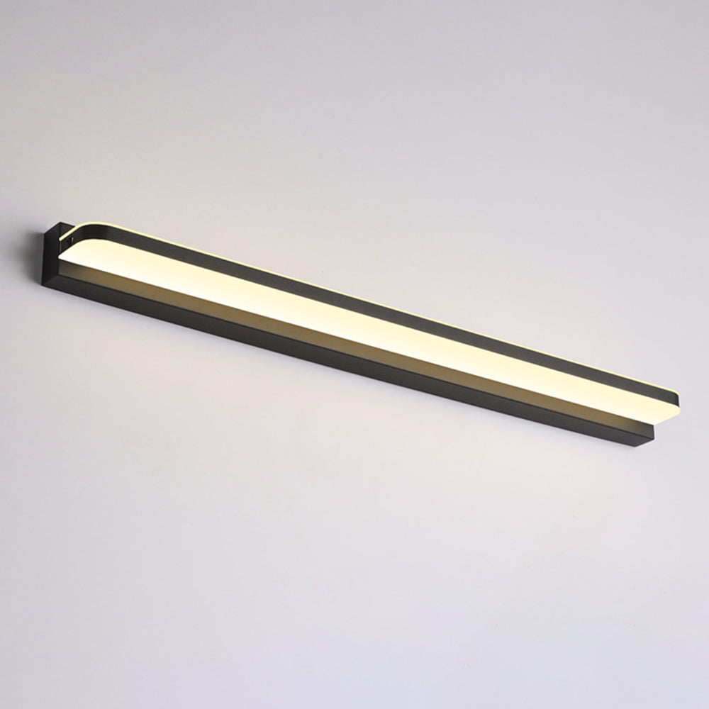 Arisha Wall Lamp Rectangular Modern, Acrylic Mirror, Black/White/Chrome/Gold, Bathroom - Lamp Copper