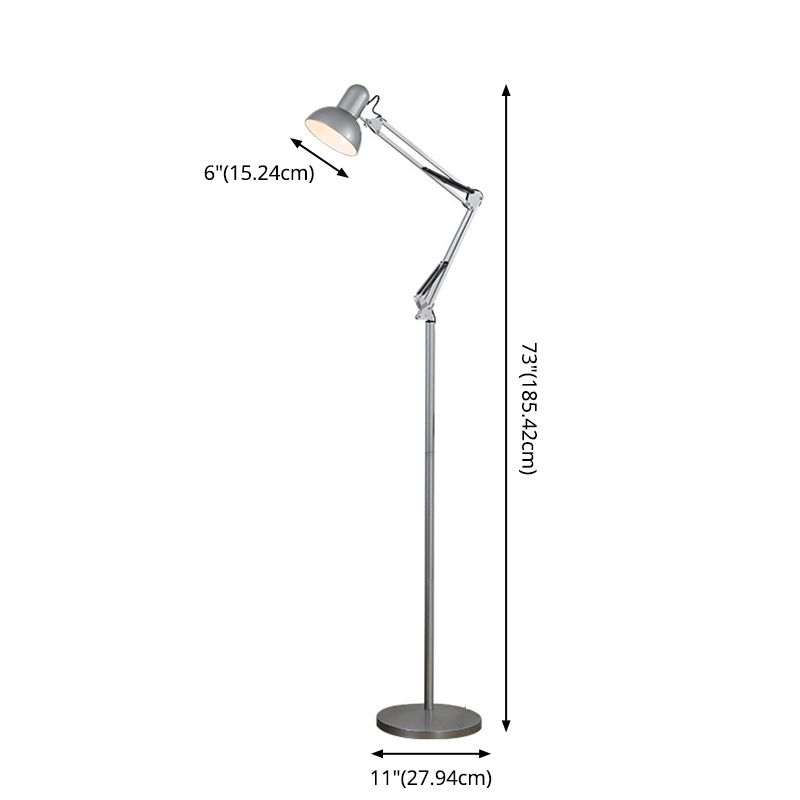 Morandi Modern Metal Folding Floor Lamp, Multi Colors - Lamp Copper