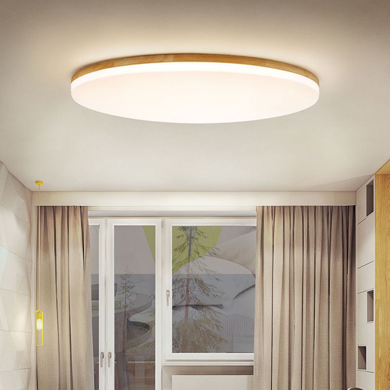 Eilo Wood Ceiling Light - Lamp Copper