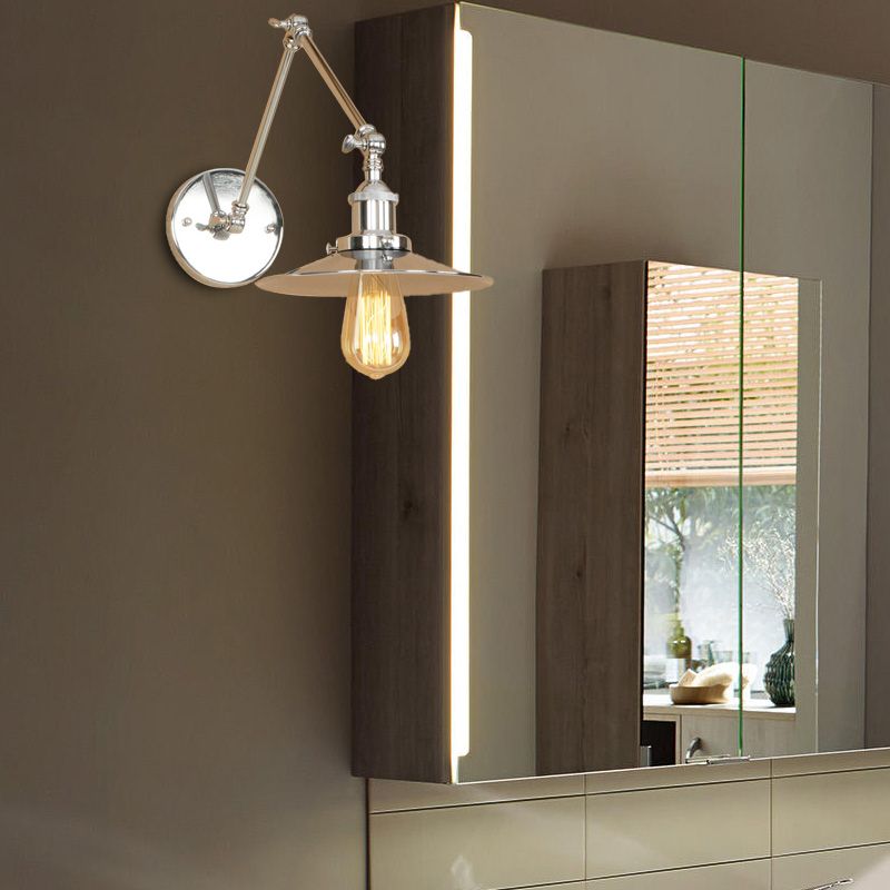 Silva Vintage Adjustable Wall Lamp, Bedroom - Lamp Copper