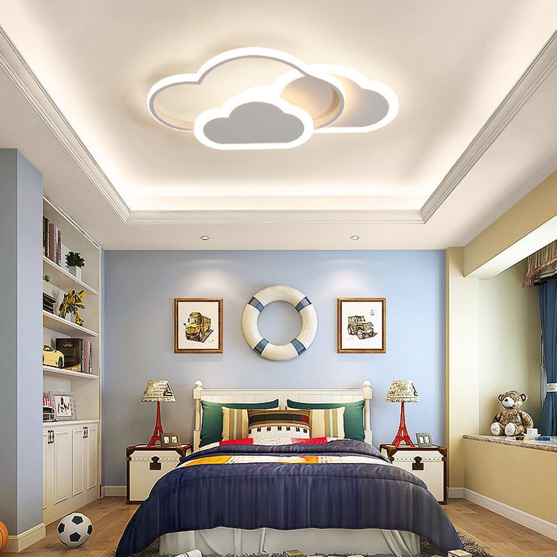 Aria LED Star Designer Flush Mount Ceiling Light - Lamp Copper
