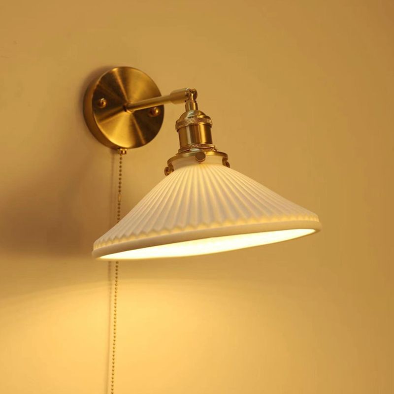 Arisha wrinkles Nordic Modern Dresser Wall Lamp - Lamp Copper