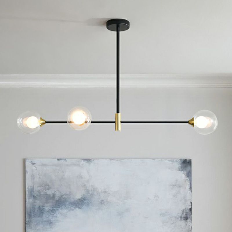 Valentina Nordic Bubble Metal Pendant Light, Black - Lamp Copper