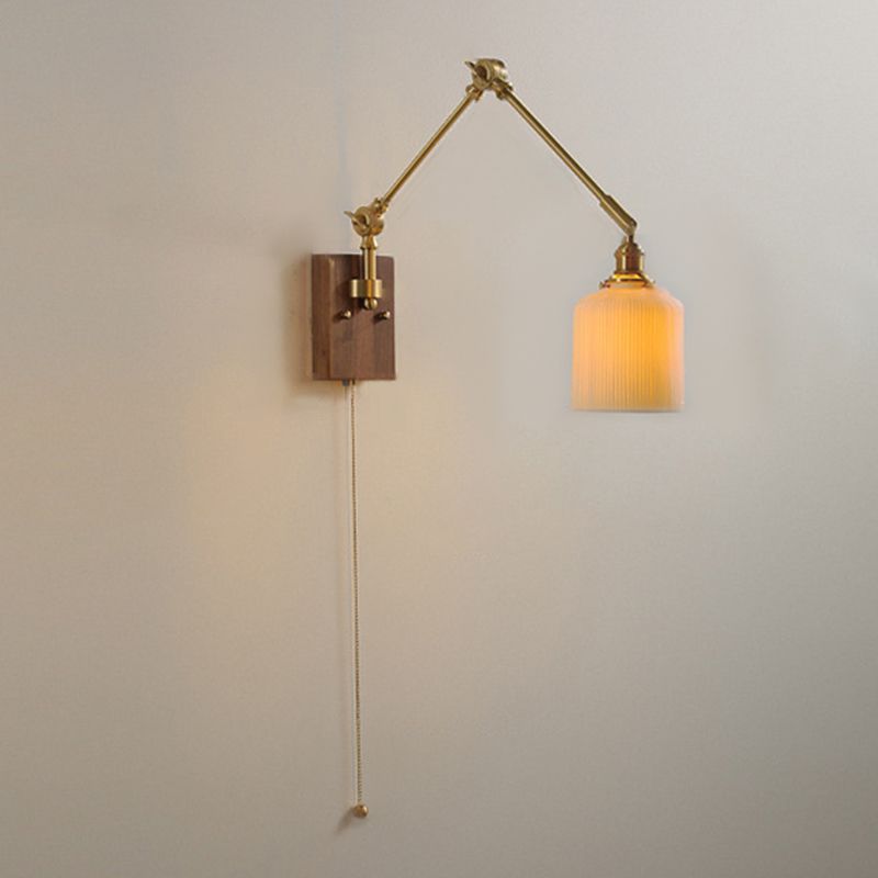 Muto Wall Lamp Modern, Folding Adjustable Metal, Study Room - Lamp Copper