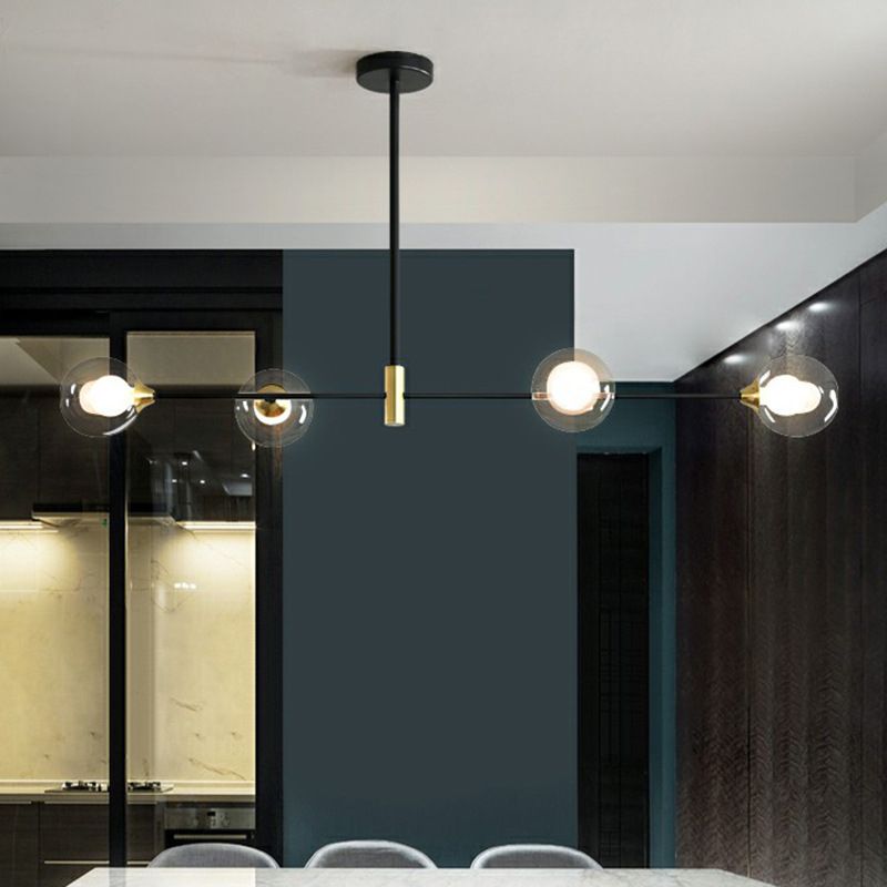 Valentina Nordic Bubble Metal Pendant Light, Black - Lamp Copper