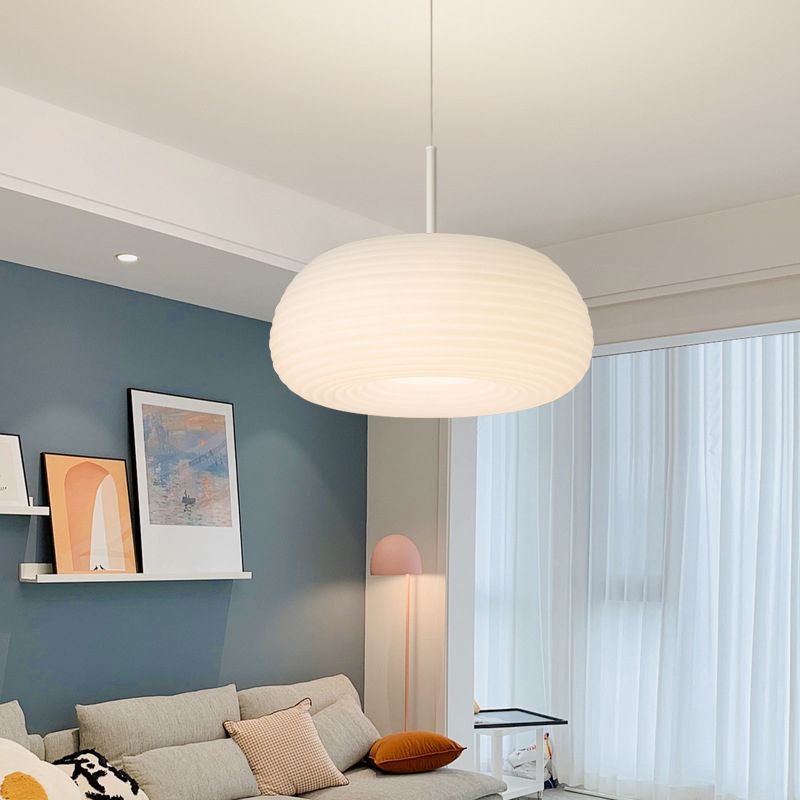 Janine Drum Shape Pendant Light - Lamp Copper
