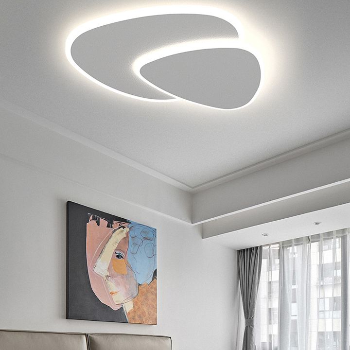 Zeno Designer Geometric Ceiling Light - Lamp Copper
