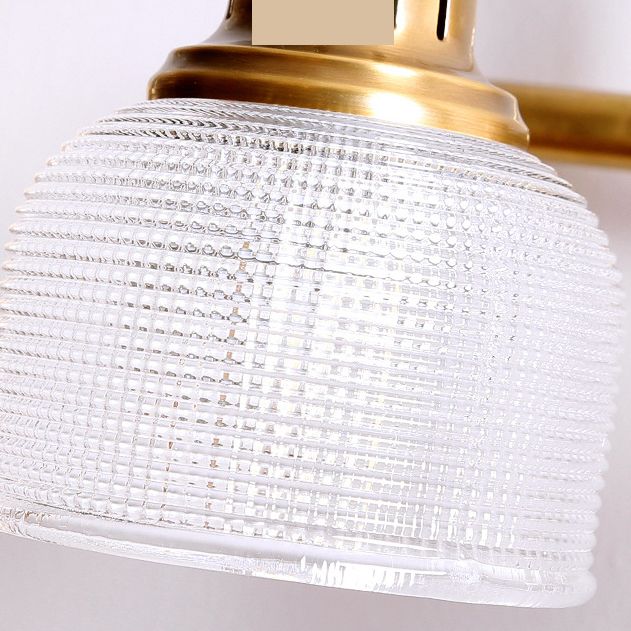 Arisha Prismatic Glass Vanity Wall Lamp - Lamp Copper