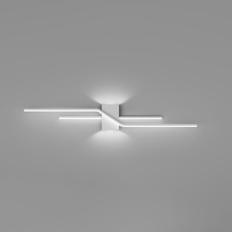 Arisha Minimalist Linear Metal Vanity Wall Light - Lamp Copper