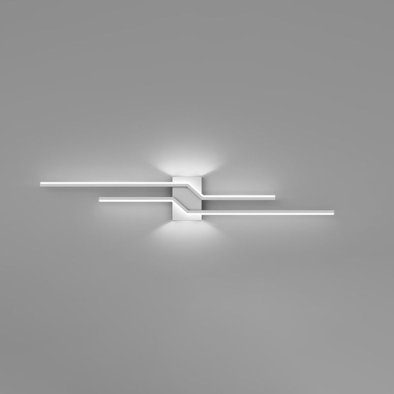 Arisha Minimalist Linear Metal Vanity Wall Light - Lamp Copper