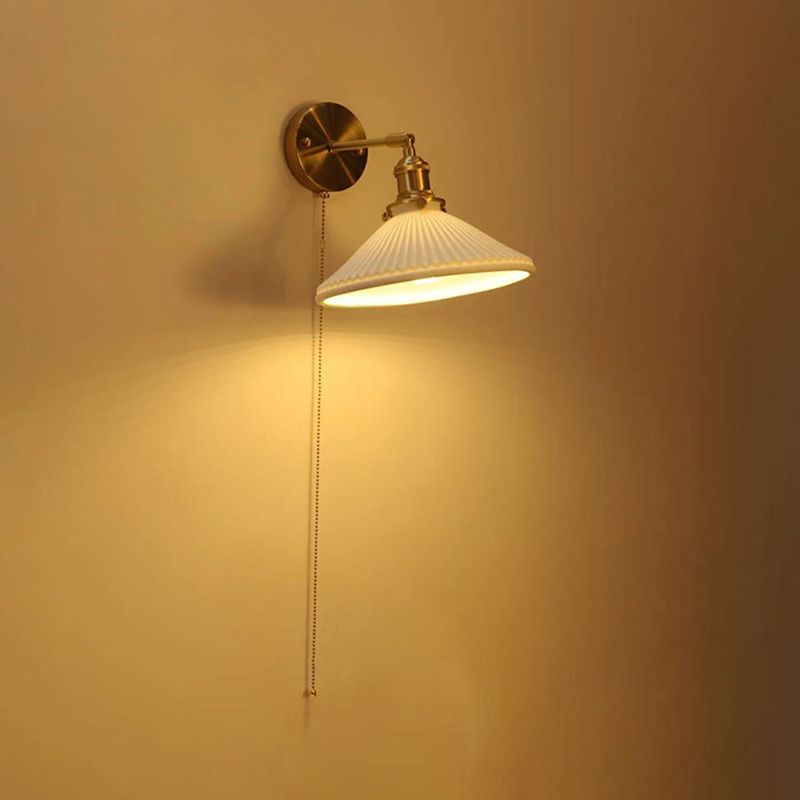 Arisha wrinkles Nordic Modern Dresser Wall Lamp - Lamp Copper