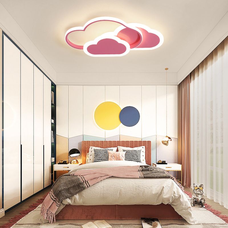 Aria LED Star Designer Flush Mount Ceiling Light - Lamp Copper