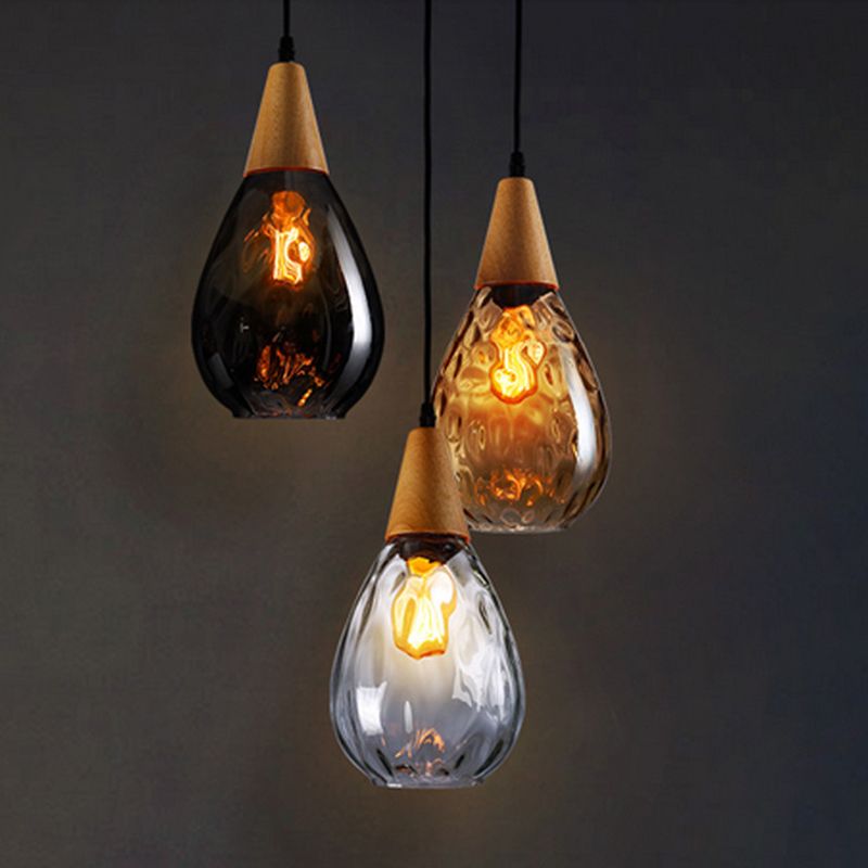 Teardrop Pendant Light - Lamp Copper