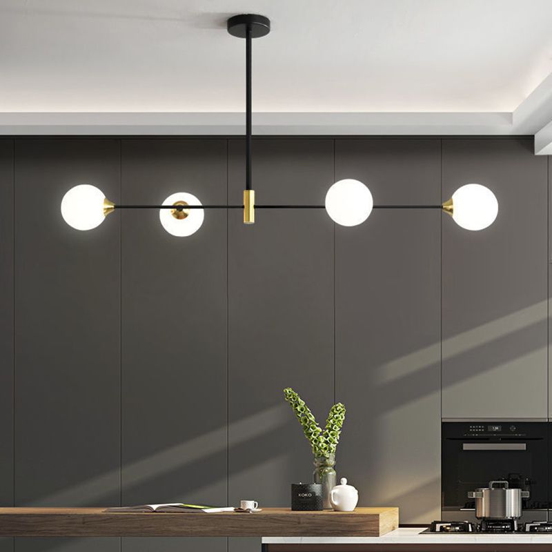 Valentina Nordic Bubble Metal Pendant Light, Black - Lamp Copper