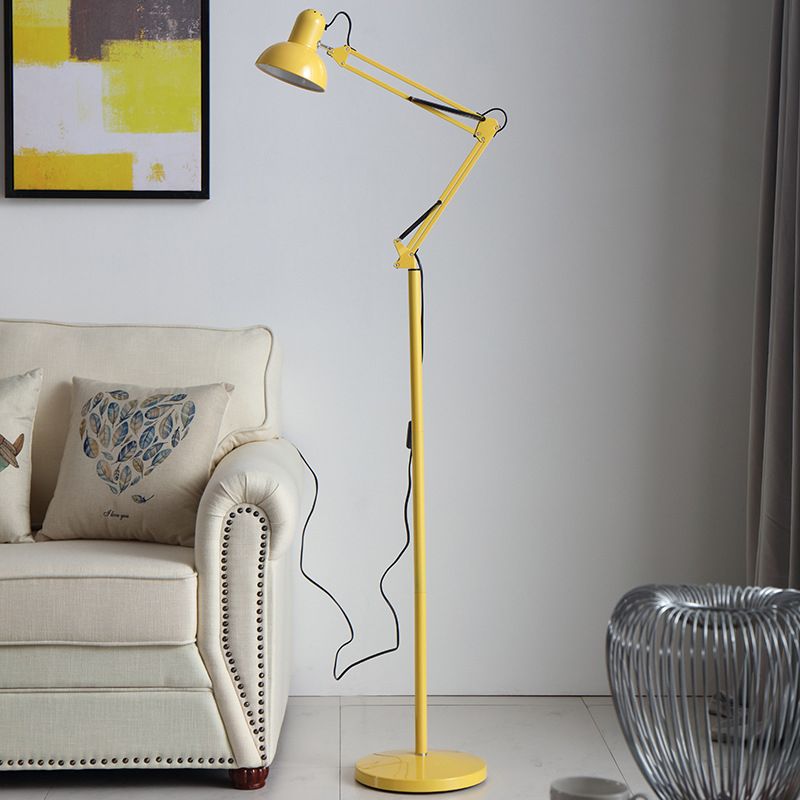 Morandi Modern Metal Folding Floor Lamp, Multi Colors - Lamp Copper