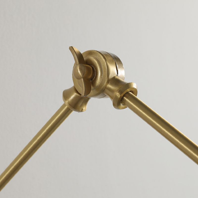 Muto Wall Lamp Modern, Folding Adjustable Metal, Study Room - Lamp Copper