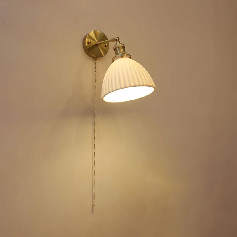 Arisha wrinkles Nordic Modern Dresser Wall Lamp - Lamp Copper