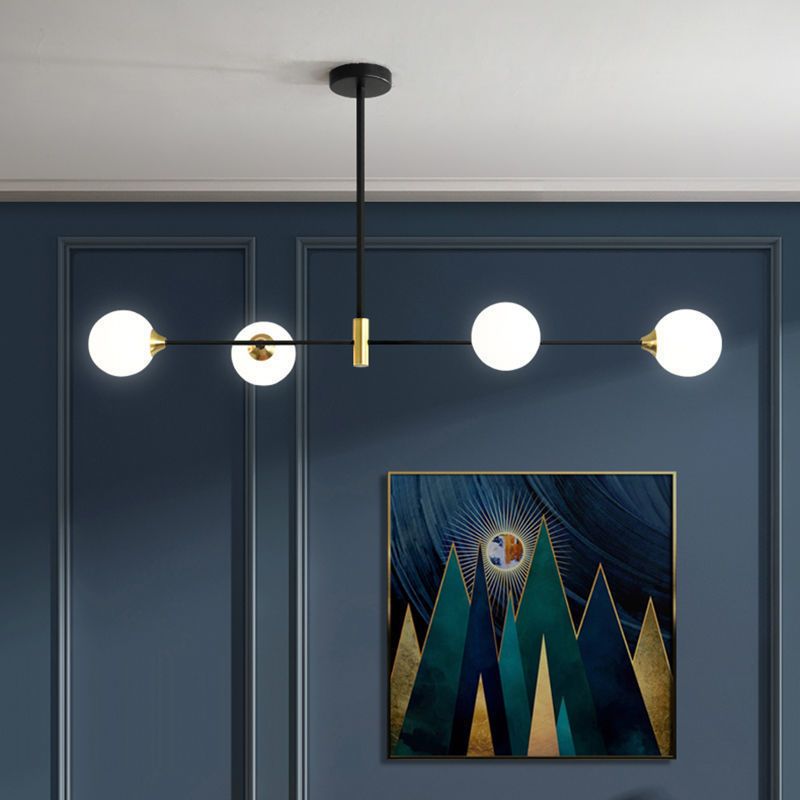 Valentina Nordic Bubble Metal Pendant Light, Black - Lamp Copper