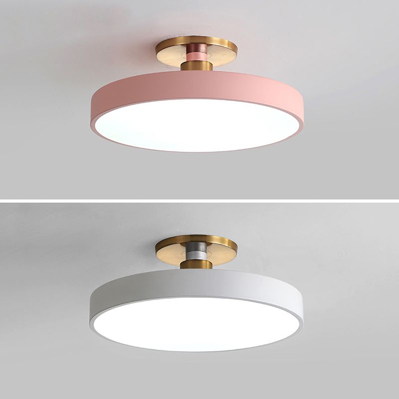 Loma Flush Mount Ceiling Light - Lamp Copper