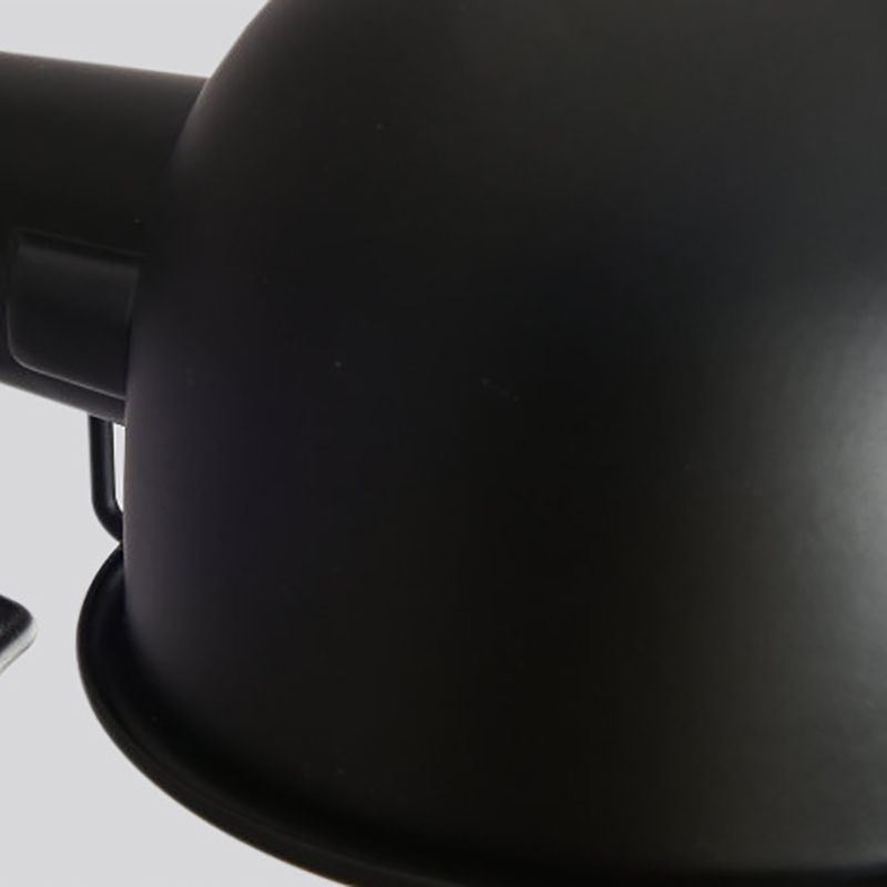 Epoch Wall Lamp Dome Modern, Metal Arm Adjustable, Black/White, Bedroom - Lamp Copper