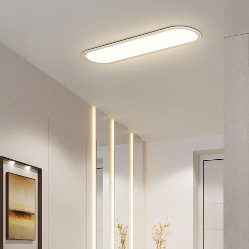 Rilo Oval Ceiling Light - Lamp Copper