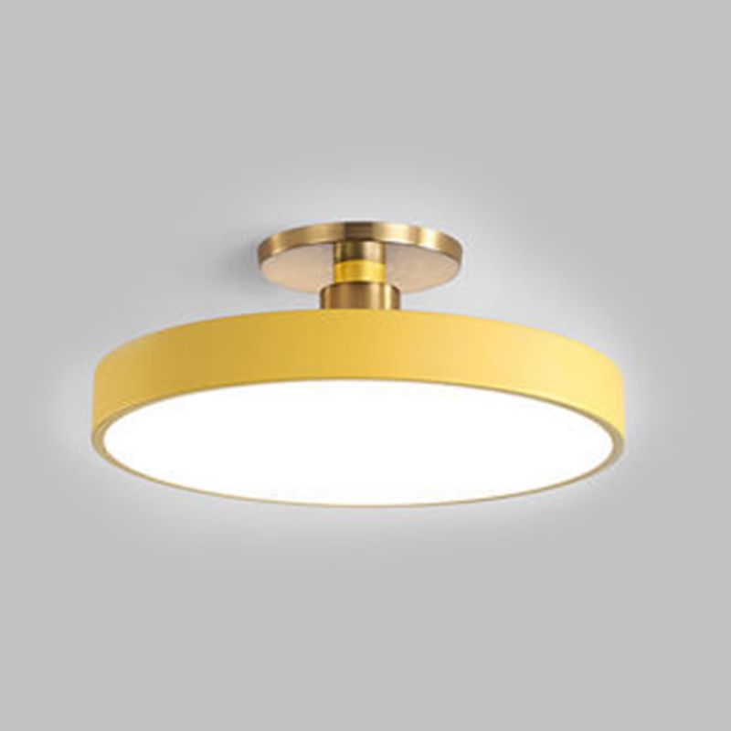 Loma Flush Mount Ceiling Light - Lamp Copper