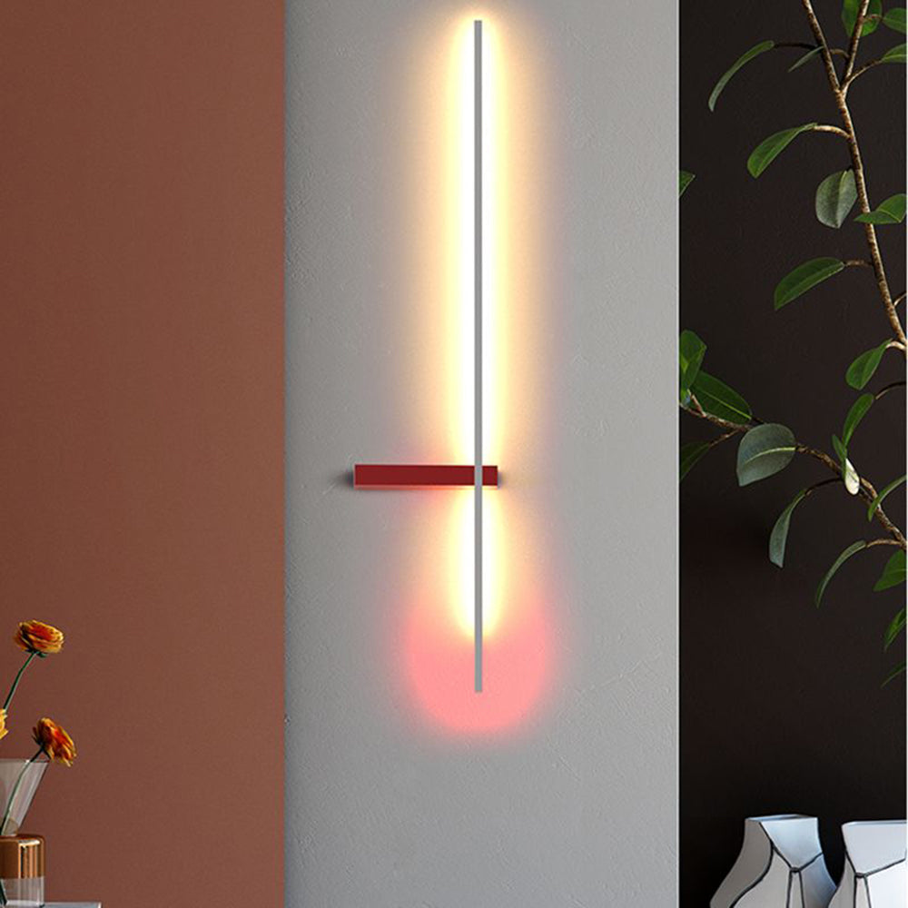 Arisha Minimalist Linear Wall Lamp Multi-Color Linear - Lamp Copper