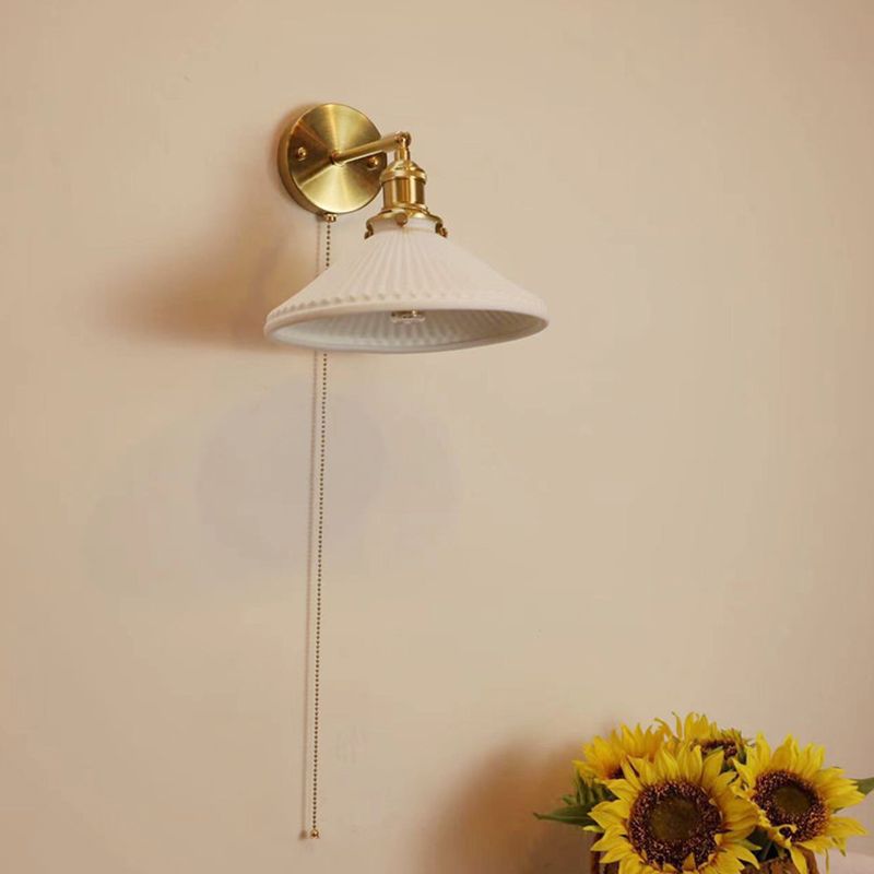 Arisha wrinkles Nordic Modern Dresser Wall Lamp - Lamp Copper