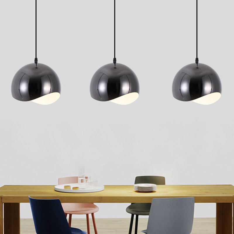 Cohen Nordic Globe Pendant Light, Metal, Kitchen Island - Lamp Copper