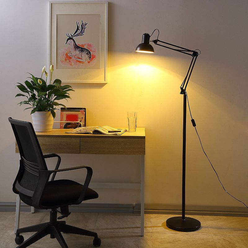 Morandi Modern Metal Folding Floor Lamp, Multi Colors - Lamp Copper
