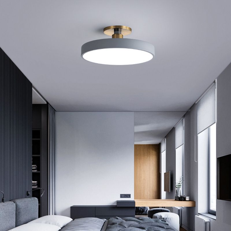Loma Flush Mount Ceiling Light - Lamp Copper