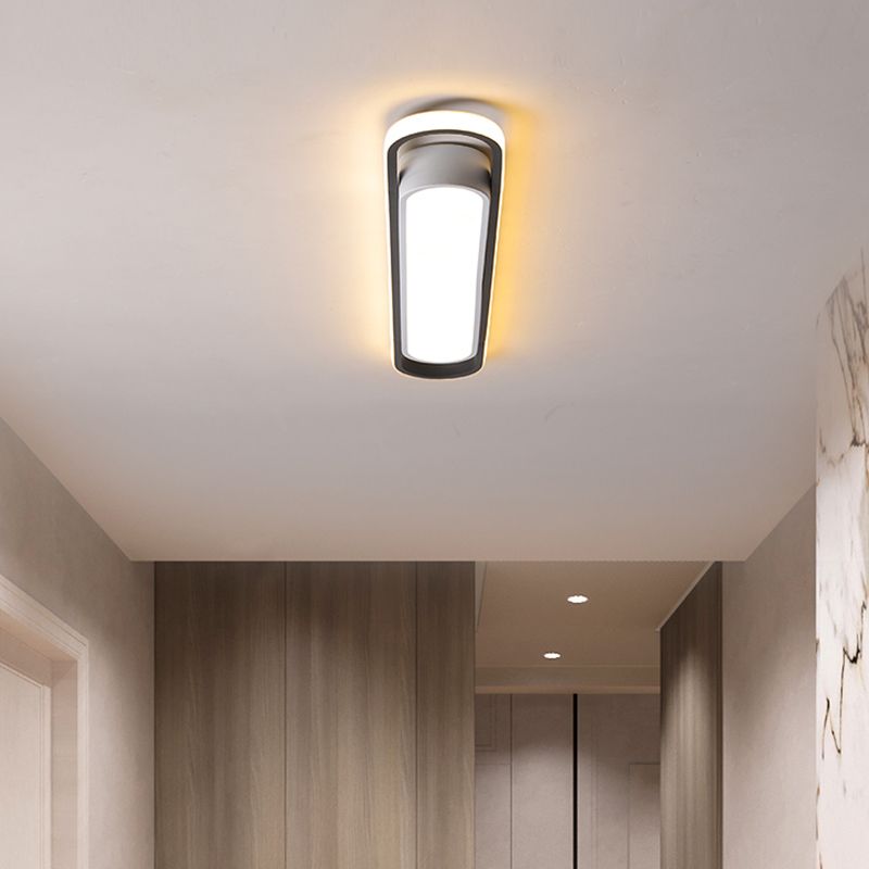 Arisha Modern Dou-Layer Flush Mount LED Ceiling Light - Lamp Copper