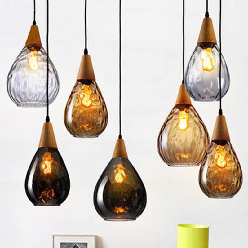 Teardrop Pendant Light - Lamp Copper