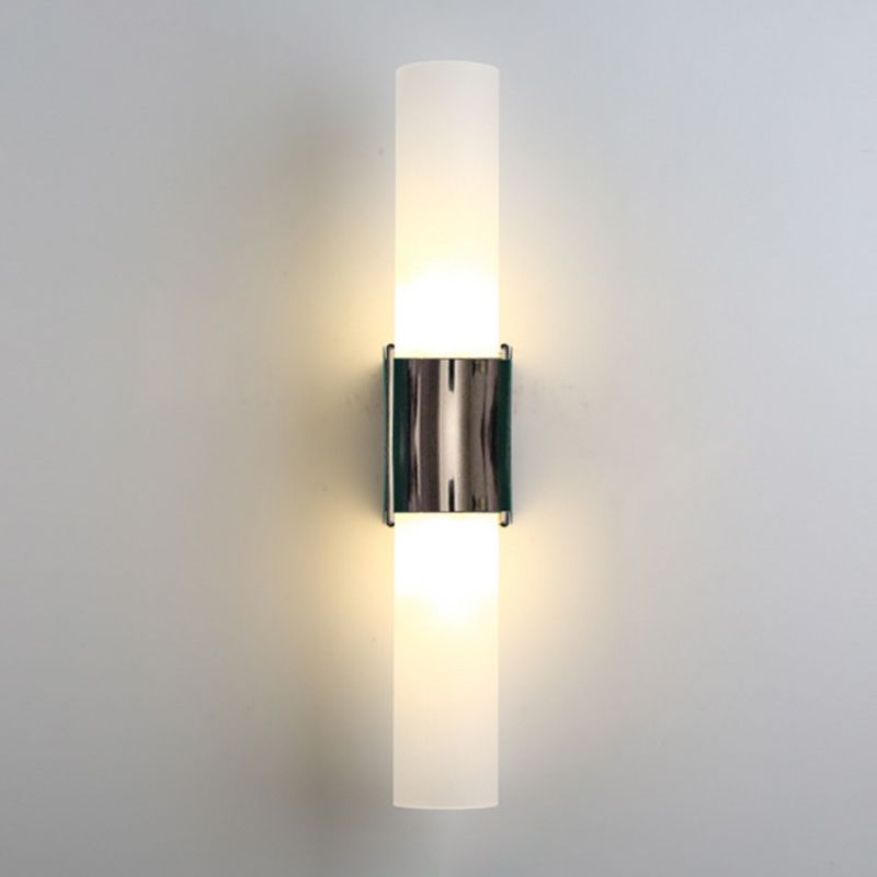 Arisha Modern Double Headed Metal Glass Vanity Wall Lamp, Black/Gold - Lamp Copper