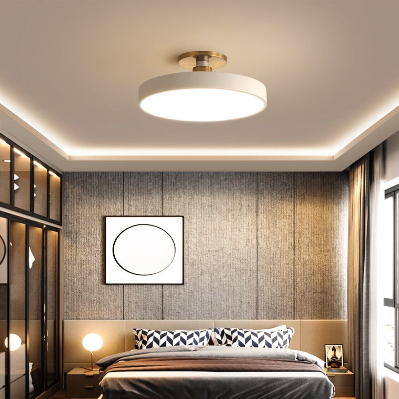 Loma Flush Mount Ceiling Light - Lamp Copper