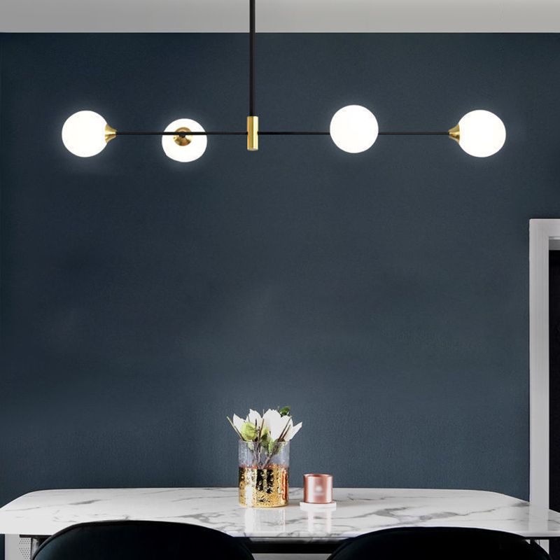 Valentina Nordic Bubble Metal Pendant Light, Black - Lamp Copper