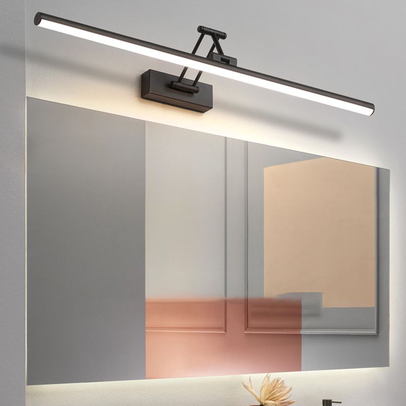 Volo Modern Linear Mirror Front Vanity Metal LED Wall Lamp - Lamp Copper