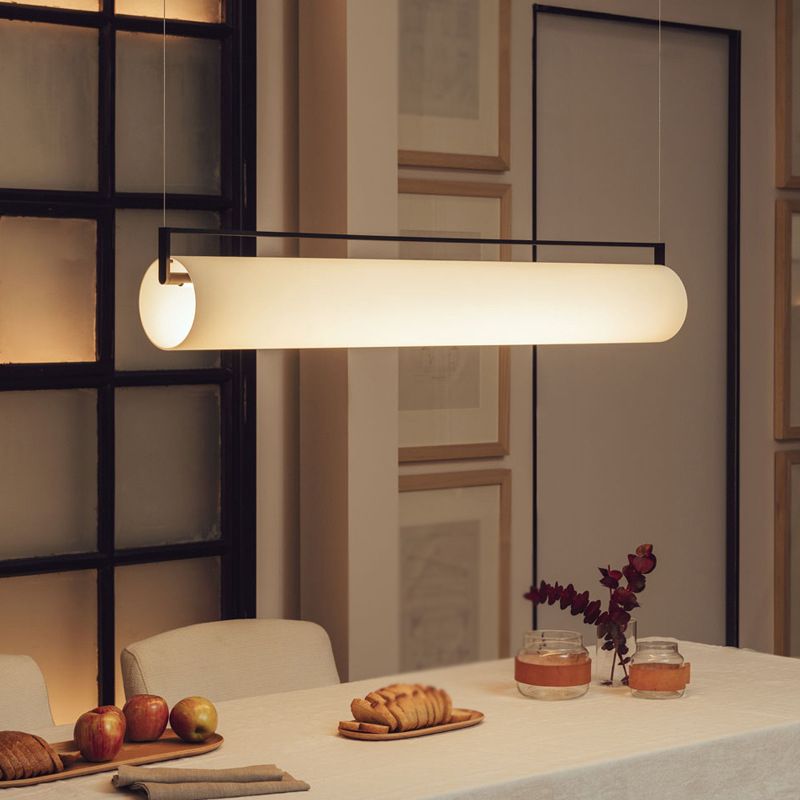 Arisha Desinger Cylindrical Shape Linear Pendant Light - Lamp Copper