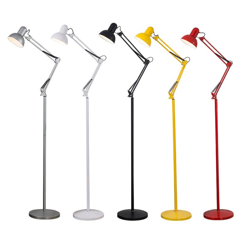 Morandi Modern Metal Folding Floor Lamp, Multi Colors - Lamp Copper