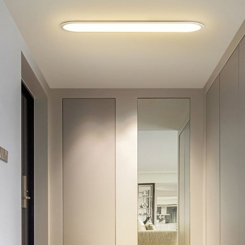 Rilo Oval Ceiling Light - Lamp Copper
