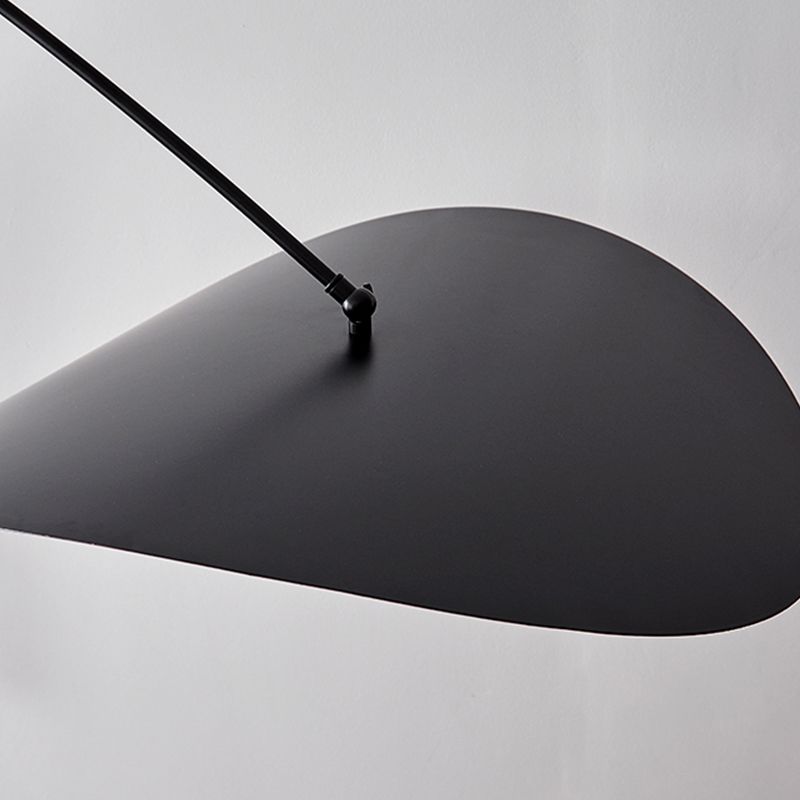 Arisha Arc Wall Lamp, Metal/Glass, Black/Gold, Bedroom - Lamp Copper
